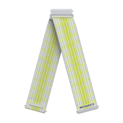 COROS pasek nylonowy 22mm - Striped White