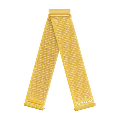 COROS pasek nylonowy 22mm - Yellow
